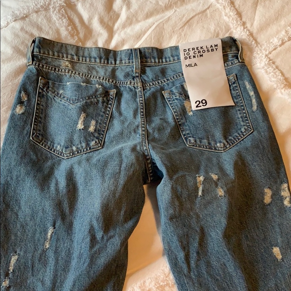 Derek Crosby Mila slim girlfriend jeans